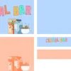 cereal bar Colorful "Cereal Bar" graphic featuring bowls, milk, and cereal, symbolizing community gatherings and fellowship activities.