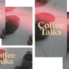 coffee talks Warm coffee cups on a light surface, inviting community conversations and fellowship in a church setting.