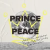gospel lens "Bold text 'Prince of Peace' over a serene ocean, symbolizing faith, hope, and divine guidance in worship and community."
