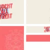 student fall retreat Bold text announces "Student Fall Retreat" with vibrant colors, featuring a lion's head design symbolizing strength and community.