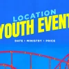 park days Youth event announcement with vibrant colors, encouraging community engagement and faith-based activities.