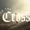 to the cross A figure walks towards a cross in a dramatic landscape, symbolizing faith and the journey to the cross.