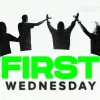 6370 - First Wednesday - HD Title Slide (1) Energize your congregation with this 'First Wednesday' graphic. It’s perfect for signaling a fresh start to the month with a night of worship and fellowship. The lively silhouettes against a splash of vibrant color convey a sense of excitement and community engagement.