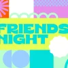 6387 - Friends Night - HD Title Slide (1) Bring your community together with this vibrant 'Friends Night' church graphic, designed to pop in any church media setting. It's perfect for promoting fellowship and fun within your youth ministry!