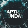 6401 - Baptism Sunday - HD Title Slide Celebrate new beginnings with this 'Baptism Sunday' graphic, featuring ethereal water textures that evoke the spiritual significance of baptism. Ideal for church media to announce and invite to this profound and holy sacrament.