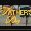 6402 - Fathers Day - HD Title Slide Honor the irreplaceable role of fathers with this Father's Day graphic, capturing the essence of paternal bonds and the joy of fatherhood, perfect for your church's celebration of dads everywhere.