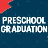 6434 - Preschool Graduation - HD Title Slide Celebrate the little graduates with this cheerful and vibrant graphic for Preschool Graduation. Designed to capture the joy and pride of this special milestone, it's perfect for your church's children's ministry events.