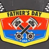6457 - Fathers Day - HD Title Slide Fuel the excitement for Father's Day with this motor-inspired graphic. Perfect for dads who are fans of racing, this vibrant design brings an energetic vibe to your church's Father's Day celebration.