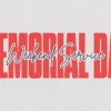 6467 - Memorial Day Weekend Service - HD Title Slide Elevate your church's Memorial Day services with this vibrant and engaging graphic. Perfect for promoting a special weekend service, its modern design blends bold red text with elegant script, making it stand out in any digital or printed media campaign.
