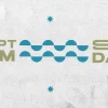 6473 - Baptism Sunday - HD Title Slide Promote your church's Baptism Sunday with this minimalist yet impactful graphic. Its clean design featuring modern typography and water wave motifs captures the essence of baptism, perfect for inviting your congregation to this sacred event.