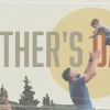 6507 - Fathers Day - HD Title Slide This "Father's Day" template showcases a warm and heartfelt design, perfect for celebrating fathers within the church community. With a nostalgic, photo-driven approach, it captures the joy and bond between a father and child, making it ideal for church media focused on this special holiday.
