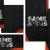 same jesus Bold text reads "SAME JESUS" alongside an image of Jesus with outstretched arms, set against a dark background.