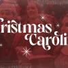6680 - Christmas Caroling - HD Title Slide Vintage-style Christmas Caroling graphic with white text over red-tinted image of carolers and sheet music