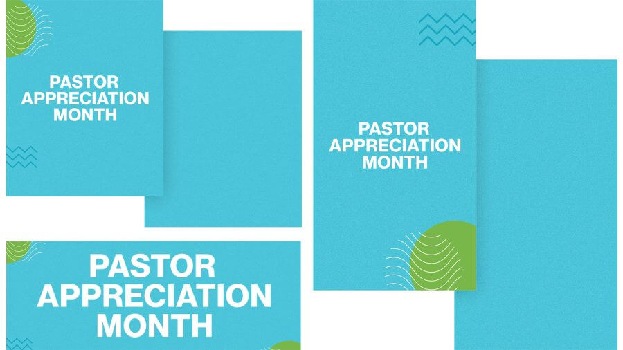 6716 - Pastor Appreciation - Social Graphics Pastor Appreciation Month - Image 3