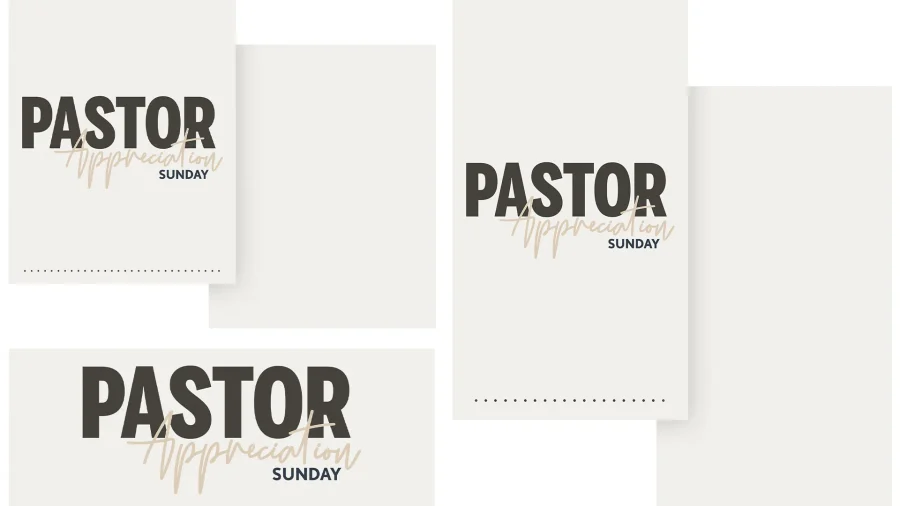 6722 - Pastor Appreciation Sunday - Social Graphics Pastor Appreciation Sunday - Image 3