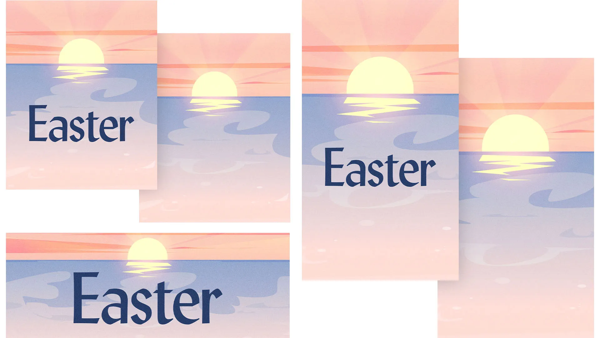 Easter - Remix Church Media Announcements - Church Graphics