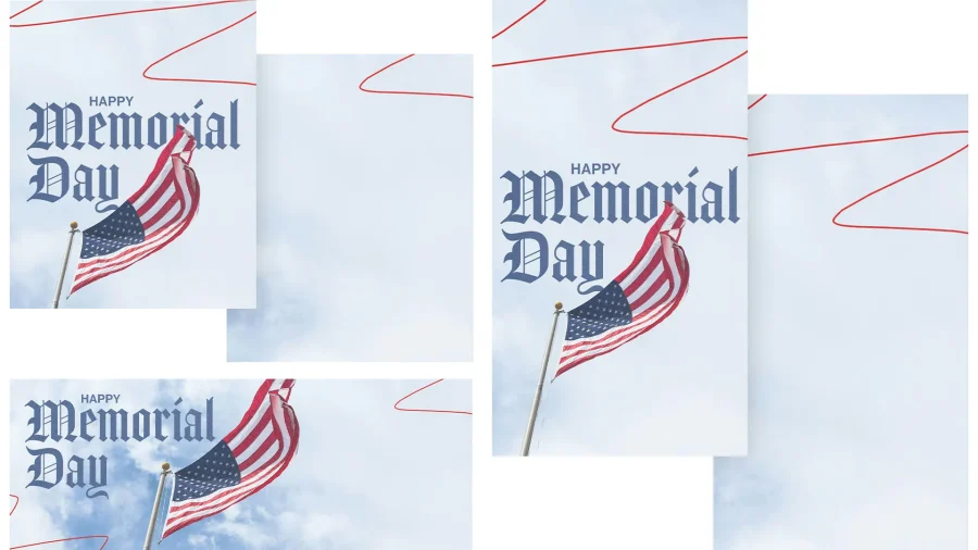 7072 - Happy Memorial Day - Social Graphics Happy Memorial Day - Image 3