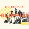 7146 - The Book Of Philippians - HD Title Slide The Book of Philippians church media graphic featuring vintage biblical illustration with red and yellow geometric checkerboard patterns on cream background