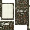7210 - Abundant Life - Social Graphics "Abundant Life" text with floral background, symbolizing growth and spiritual fulfillment.