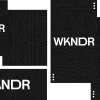 7321 - WKNDRSocial Graphics Bold text "WKND" on a black background, symbolizing community gatherings and spiritual connection during weekend worship.