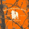 7385 Mens Morning Meal HD Title Slide Men's morning meal invitation featuring pancakes, coffee, and fellowship in a vibrant autumn setting. Join us!