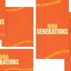 7391 - Generations Social Graphics Bright orange background with the word "GENERATIONS" in bold yellow, symbolizing community and intergenerational faith.