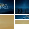 7433 - Hope In The Silence Screen Graphics Starry night backdrop with figures journeying together, embodying faith and hope in silence. Text reads "Hope in the Silence."