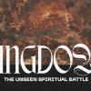 7458 Kingdoms HD Title Slide Heavenly battle scene with angels and warriors, emphasizing spiritual warfare and the theme of God's kingdom.