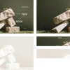7593 - Upon This Rock Screen Graphics Stones balanced on grass with text highlighting "Upon This Rock," symbolizing faith and biblical foundations.