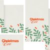 7606 - Christmas Eve Social Graphics "Festive design for Christmas Eve, featuring greenery and red berries, symbolizing joy and community in faith."