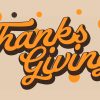7615 Thanksgiving HD Title Slide Bold, playful text reads "Thanksgiving," surrounded by colorful dots, symbolizing gratitude and community celebration.
