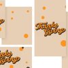 7615 - Thanksgiving Social Graphics Bold "Thanks Giving" text surrounded by colorful dots, symbolizing gratitude and community celebration in faith.