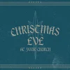 7703 christmas eve hd title slide Christmas Eve celebration invitation, featuring a star motif and elegant text for community worship at your church.