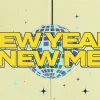 7754 new year new me hd title slide "Celebratory design with 'New Year, New Me' text, confetti, and a disco ball, symbolizing renewal and community in faith."