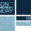 7795 vision sunday screen graphics Vision Sunday graphic featuring the message: "Love God, Love People, Live Life to the Full" in calming blue tones.