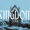 7817 his kingdom come hd title slide "Graphic featuring a throne with text highlighting God's judgment, mercy, and a study of Revelation 8-11."