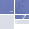 7862 easter screen graphics Easter-themed graphic featuring elegant blue backgrounds with stylized letters and the word "EASTER" prominently displayed.