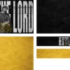7872 he is the lord screen graphics "He is the Lord" with a biblical figure and the question, "Who is this King of Glory?" evokes themes of faith and worship.