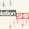 7903 relationshift hd title slide Community members engage in conversation, symbolizing a shift in relationships and faith connections.