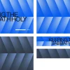 7946 keeping the sabbath holy screen graphics Bold text highlights "Keeping the Sabbath Holy," surrounded by blue and gray geometric patterns, symbolizing rest and faith.