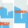 8094 nehemiah social graphics "Bold 'Nehemiah' title against blue and white background, symbolizing faith, community, and biblical rebuilding themes."