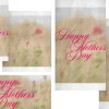 8098 happy mothers day social graphics Happy Mother's Day in elegant pink script over a soft, blurred floral background, celebrating love and community.