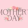 8107 mothers day hd title slide "Mother's Day celebration with floral accents, symbolizing love, gratitude, and community in faith."