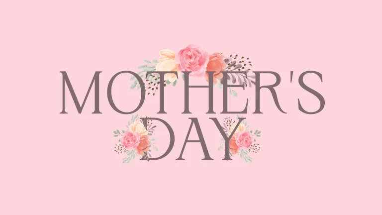 "Mother's Day celebration with floral accents, symbolizing love, gratitude, and community in faith."