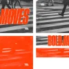8115 bold moves screen graphics Bold text "BOLD MOVES" overlays a crosswalk scene, symbolizing faith-driven action and community journey together.