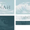 8227 jonah screen graphics Waves symbolize faith and divine calling, with "JONAH" featured prominently, reflecting themes of obedience and service.