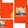 8244 path finders for hope social graphics Bold text "PATH FINDERS FOR HOPE" over vibrant orange background, featuring a path symbolizing faith and community journey.