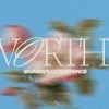 8260 worthy hd title slide "Worthy Women's Conference" text over a soft blue background with floral elements, symbolizing community and faith.