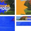 8281 outdoor worship screen graphics Colorful graphic promoting outdoor worship, featuring vibrant fall foliage and bold text emphasizing community and faith.