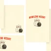 8297 bowling night social graphics Bowling Night invitation features bowling pins and a ball, promoting fellowship and community fun.